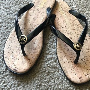 Micheal Kors flip flops